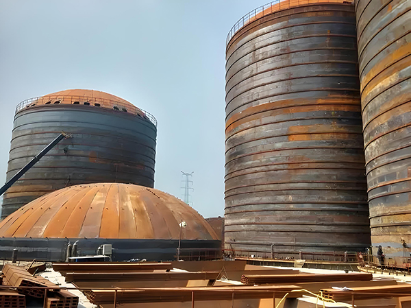 月湖焦粉钢板仓